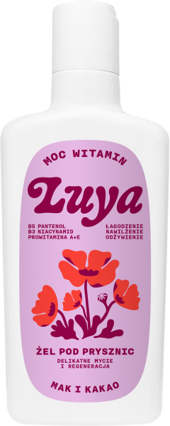 Yope Luya, żel pod prysznic, mak i kakao, 400ml