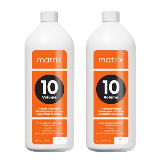 Matrix Creme Oxydant, aktywator w kremie do koloryzacji trwałej, 3%, dwupak, 2x1000ml