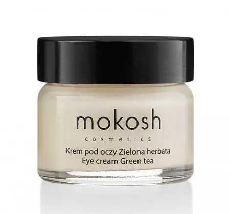 Mokosh, korygujący krem pod oczy, zielona herbata, 15ml