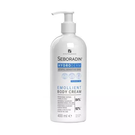 Seboradin Hydroderm, emolientowy krem do ciała, 400 ml