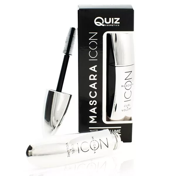 Quiz Cosmetics Icon Mascara zwiększający objętość i wydłużający tusz do rzęs z efektem podkręcenia 8g