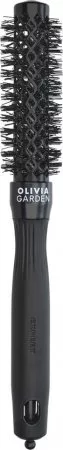 Olivia Garden Expert Blowout Shine, szczotka do włosów, wavy black, 20mm