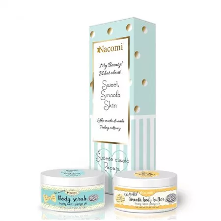 Nacomi, zestaw prezentowy Świeże Ciasto Papaja