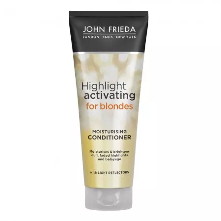 John Frieda Sheer Blonde Highlight Activating Moisturising, odżywka do jasnych blondów, 250ml
