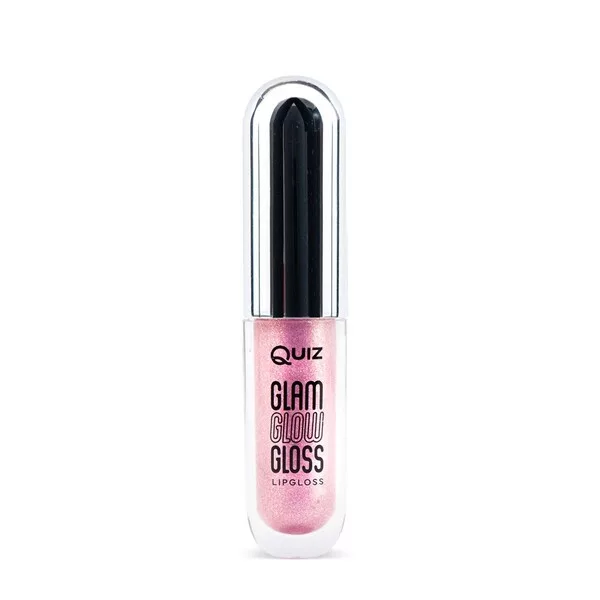 Quiz Cosmetics Glam Glow Gloss Lipgloss metaliczny błyszczyk z olejem rycynowym i witaminą E N°11 2.5ml