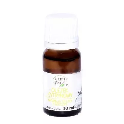 NaturPlanet, eteryczny olejek cytrynowy, 10ml