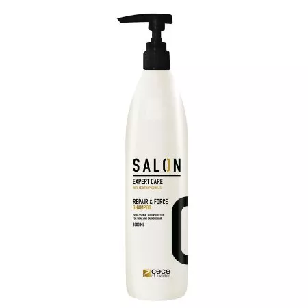 CeCe Salon Repair&Force, szampon do włosów zniszczonych, 1000ml