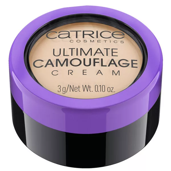 Catrice Ultimate Camouflage Cream, trwały, kremowy korektor, N Ivory 010, 3g