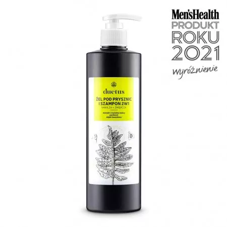 Duetus, Żel pod prysznic i szampon 2w1, 500ml