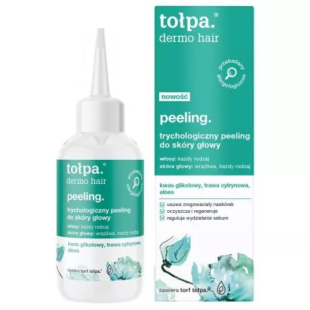 Tołpa Dermo Hair, trychologiczny peeling do skóry głowy, 100ml