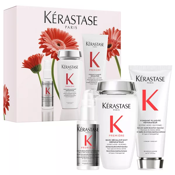 Kerastase Premiere Trio, zestaw prezentowy do naprawy włosów, 250ml x2 + 45ml