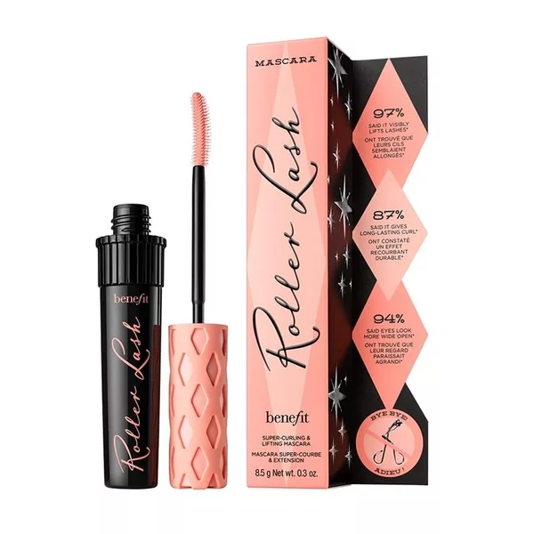 Benefit Roller Lash Curling & Lifting Mascara podkręcająco-liftingujący tusz do rzęs Black 8,5g