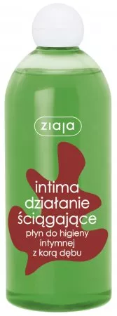 Ziaja Intima, płyn do higieny intymnej z korą dębu, 500ml