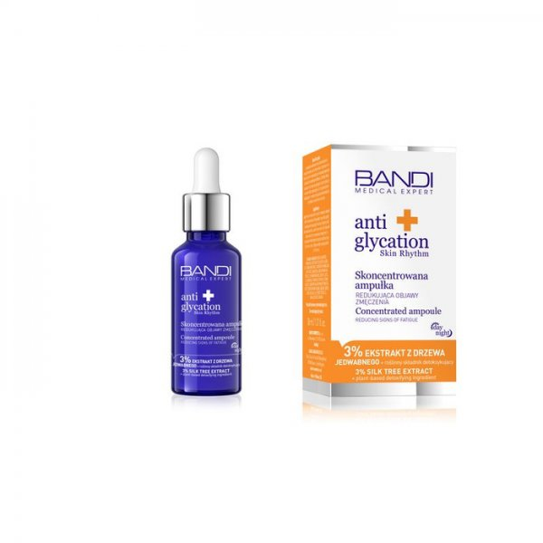 Bandi Medical Expert anti glycation skin rhythm, skoncentrowana ampułka redukująca oznaki zmęczenia, 30ml