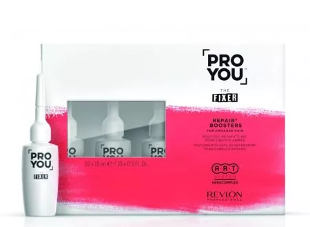Revlon Pro You Fixer Booster, ampułki regenerujące, 10 x 15ml