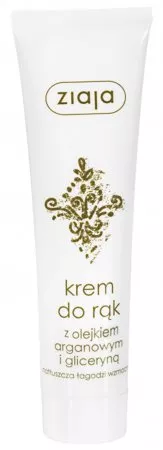 Ziaja Argan, krem do rąk z olejkiem arganowym i gliceryną, 100ml