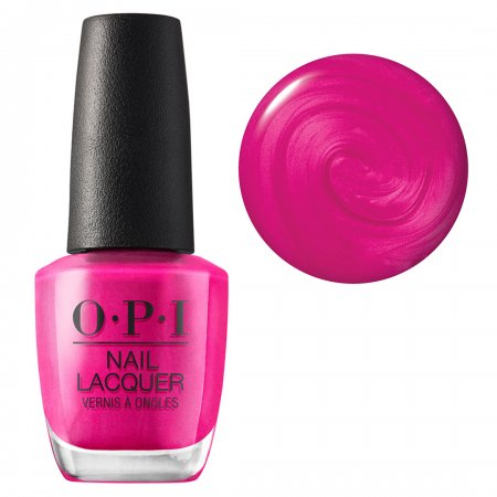 OPI Nail Lacquer, klasyczny lakier do paznokci, La Paz-Itively Hot NLA20, różowy, 15ml