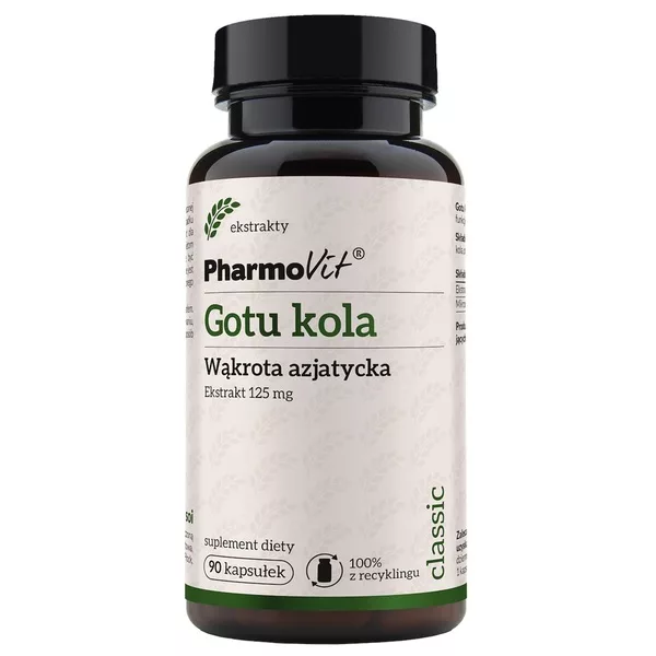 Pharmovit Gotu kola suplement diety 90 kapsułek