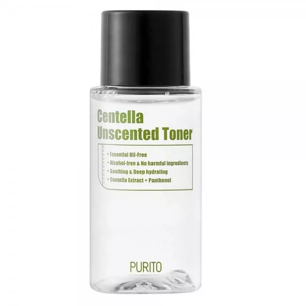 Purito Centella Unscented Toner mini bezzapachowy toner z ekstraktem z wąkroty azjatyckiej 30ml