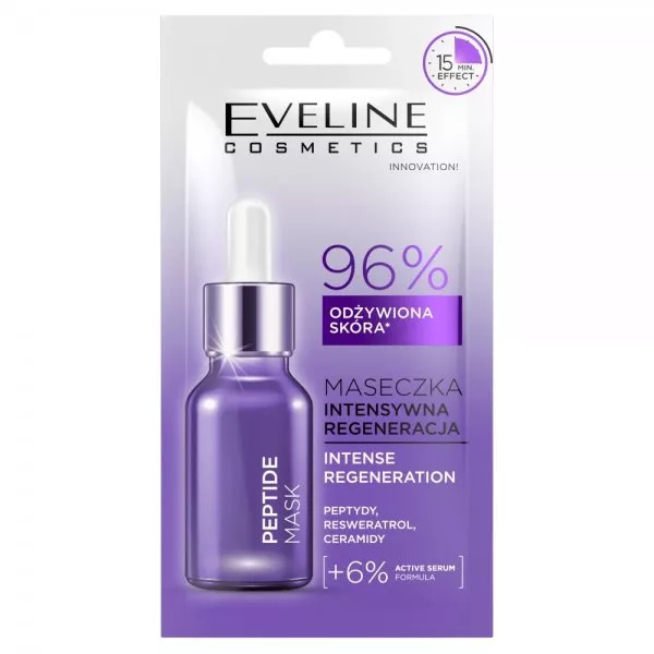 Eveline Cosmetics Peptides Mask maseczka intensywna regeneracja 8ml