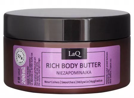 LaQ Króliczka Niezapominajka, masło do ciała, 250ml