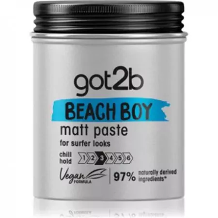 Got2B Beach Boy pasta do włosów matująca Surfer Look 100ml