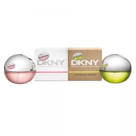 DKNY Donna Karan For Women zestaw Be Delicious woda perfumowana spray 30ml + Be Delicious Fresh Blossom woda perfumowana spray 30ml (W)