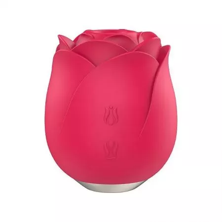 S-Hande Immortal Flower 2 masażer intymny w kształcie róży z 9 trybami ssania Red