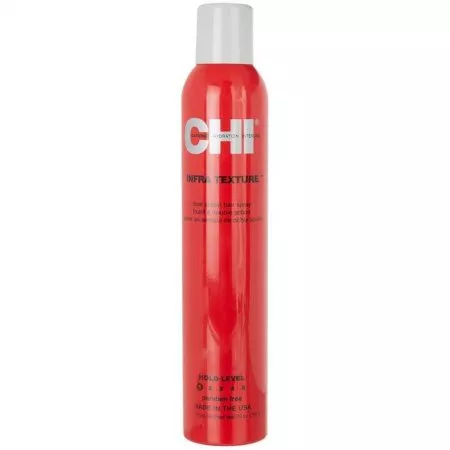 CHI Infra Texture Dual Spray, silny lakier do włosów wygładzający i usztywniający, 284g
