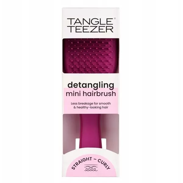 Tangle Teezer Mini ultimate detangler, mini szczotka do rozczesywania, electric raspberry