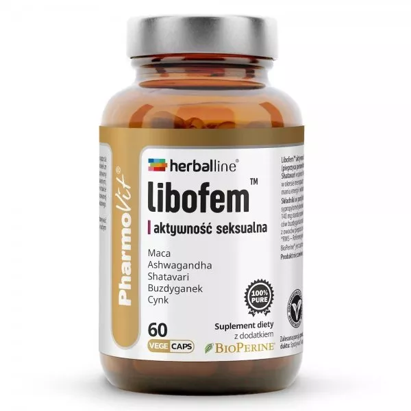 Pharmovit Libofem aktywność seksualna suplement diety 60 kapsułek