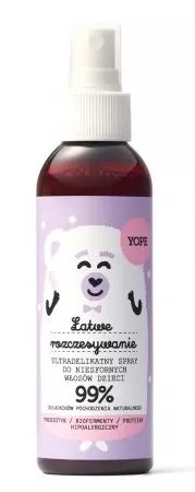 Yope, spray ułatwiający rozczesywanie włosów dla dzieci, 150ml