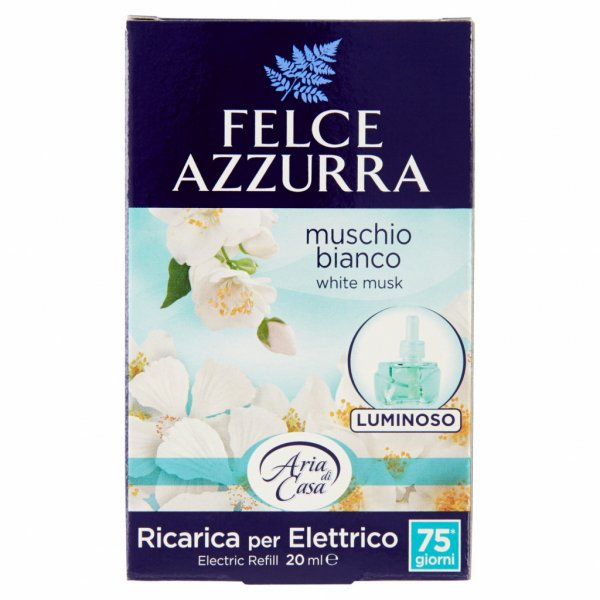 Felce Azzurra White Musk wkład do elektrycznego odświeżacza powietrza 20ml