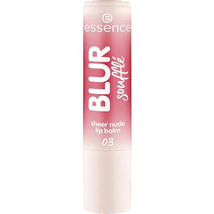 Essence Blur soufflé sheer nude, balsam do ust, 03, 3g