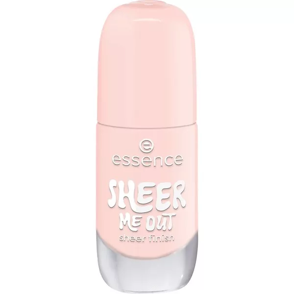 Essence Gel Nail Polish, lakier do paznokci, 04 Sheer Me Out, 8ml