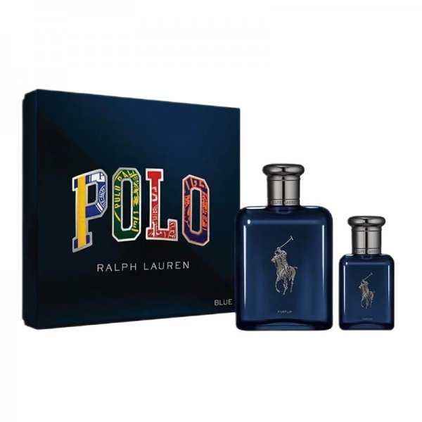 Ralph Lauren Polo Blue zestaw perfumy spray 125ml + perfumy spray 40ml (M)