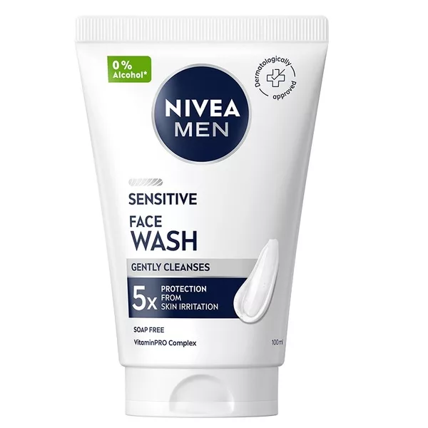 Nivea Men Sensitive żel do mycia twarzy 100ml