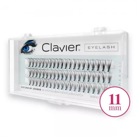 Clavier Eyelash kępki rzęs 11mm