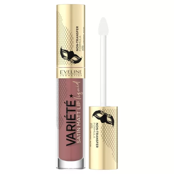 Eveline Variété, satin matt lip liquid pomadka w płynie, 04, 4ml