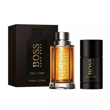 Hugo Boss Boss The Scent For Man zestaw woda toaletowa spray 100ml + dezodorant sztyft 75ml (M)