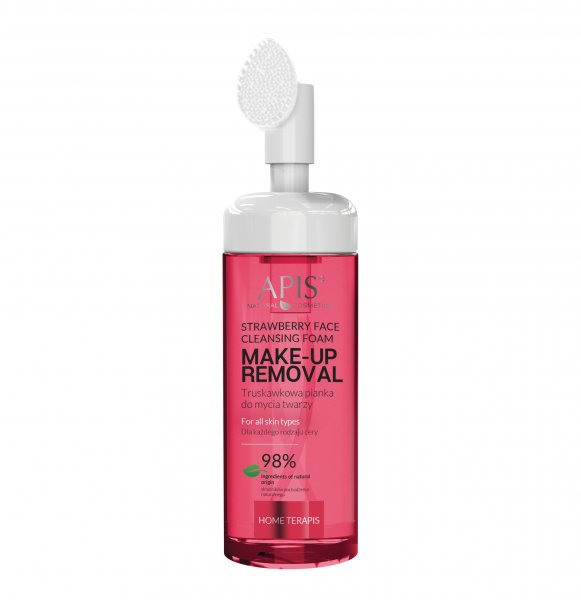 Apis Home Terapis, truskawkowa pianka do mycia twarzy, 150ml