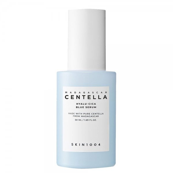 Skin1004 Madagascar Centella Hyalu-Cica Blue Serum nawilżające serum do twarzy z kwasem hialuronowym 50ml