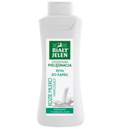 Biały Jeleń Kozie Mleko hipoalergiczny płyn do kąpieli i pod prysznic 750ml