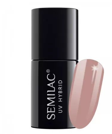 Semilac, lakier hybrydowy, 7ml, 004 Classic Nude