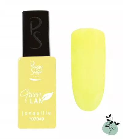 Peggy Sage Green Lak, lakier do paznokci utwardzany lampą UV/LED, jonquille, 10ml