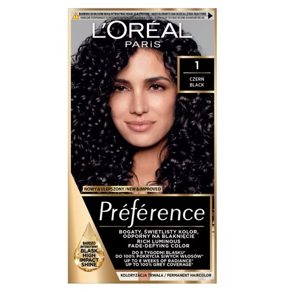 L'Oreal Paris Preference Farba do włosów 1 Napoli