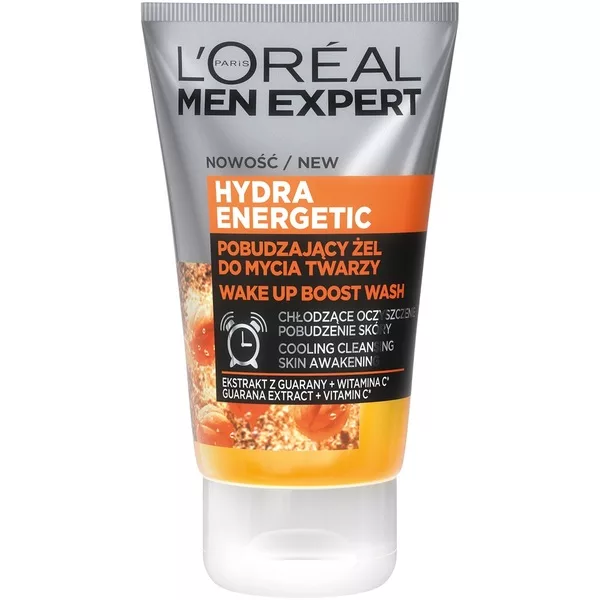L'Oreal Paris Men Expert Hydra Energetic pobudzający żel do mycia twarzy, 100ml