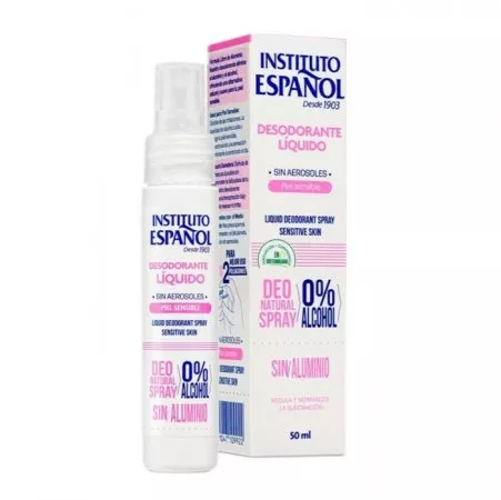 Instituto Espanol Sensitive antyperspirant damski w mgiełce 50ml (W)