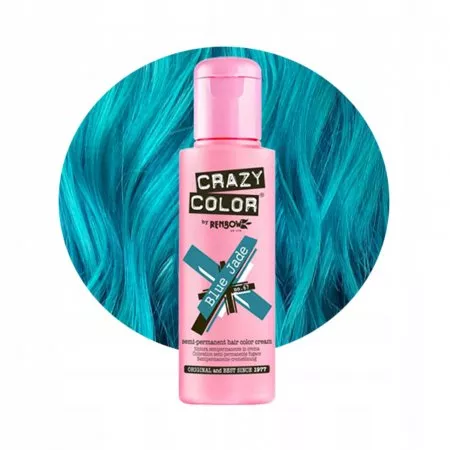 Crazy Color, toner odżywczy do włosów, Blue Jade - jadeit, nr 67, 100ml