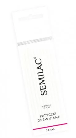 Semilac, patyczki drewniane Semilac Quality, 10szt
